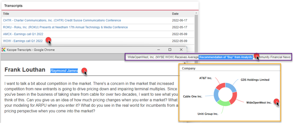 Investor Relations Transcripts